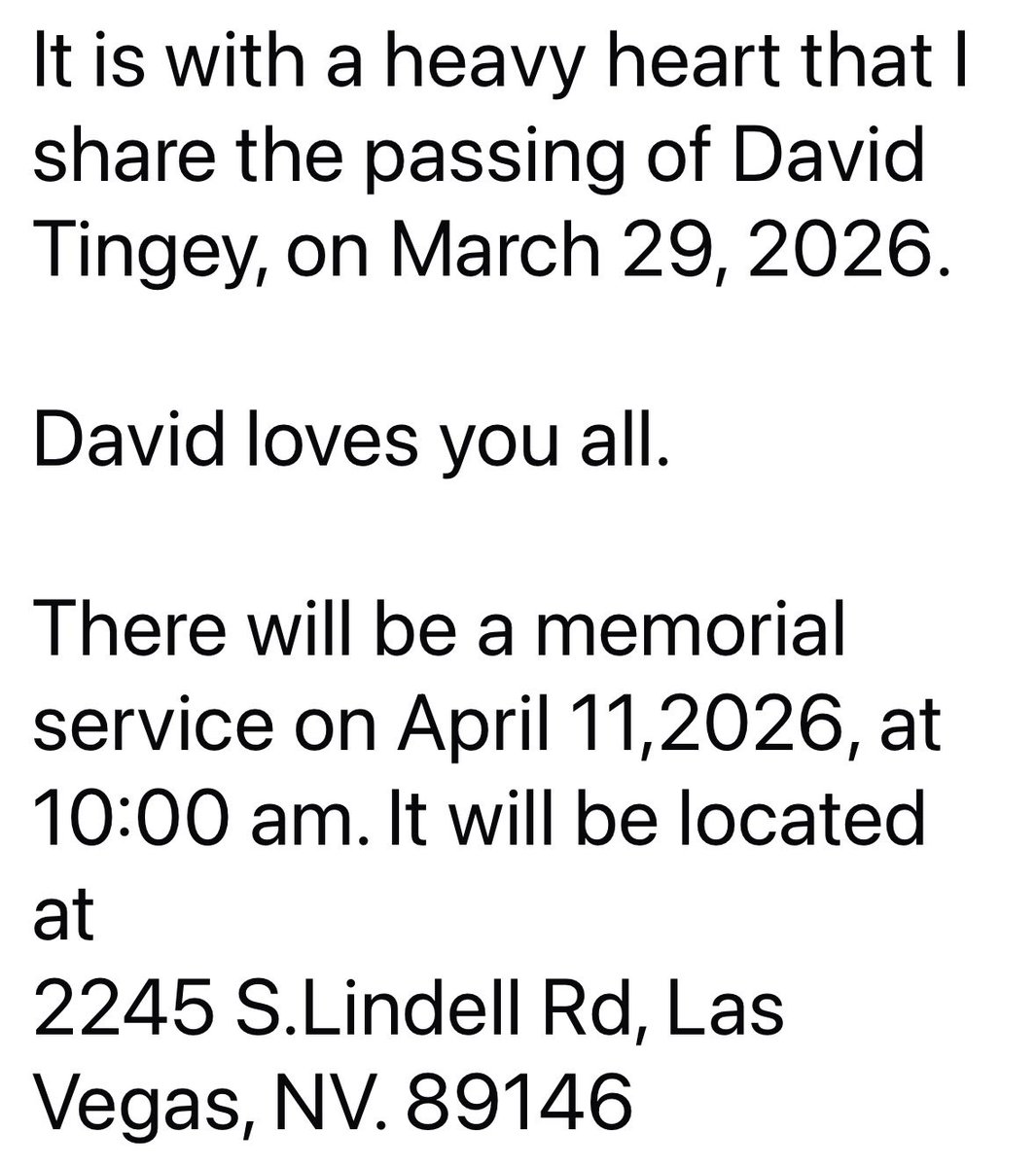 VitalVegas's tweet photo. Longtime fixture at Las Vegas red carpets and events. RIP. https://t.co/PtBvn5dB3H