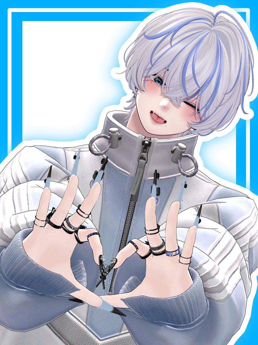 SakNyq's tweet image. おはよ🩵🤍

 #SayCheese