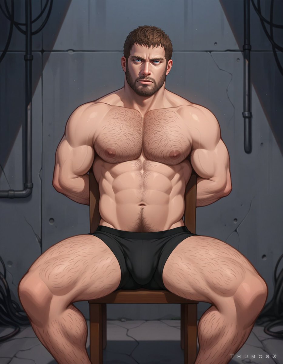 ThumosXxx's tweet photo. Uh-oh..

#ChrisRedfield #gay #gayart #bara #nsfw https://t.co/Lf1vsFnHTk