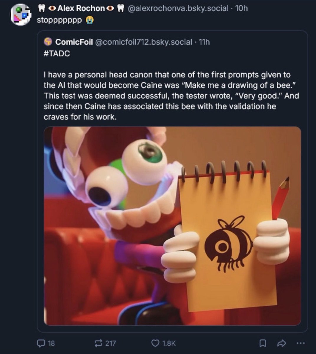 Not a day of happiness with Caine