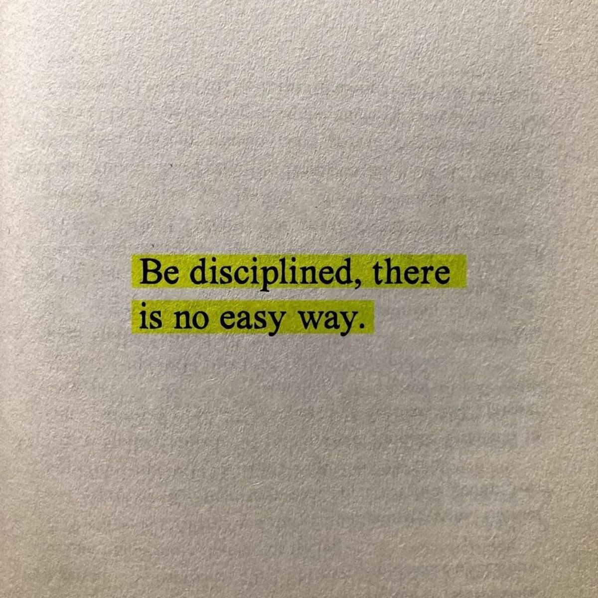 QuotesShare's tweet image. Be disciplined, there is no easy way. 

#Discipline #HardWork #NoShortcuts #Motivation #Mindset #Consistency #Success #Quotes #ShareInspireQuotes