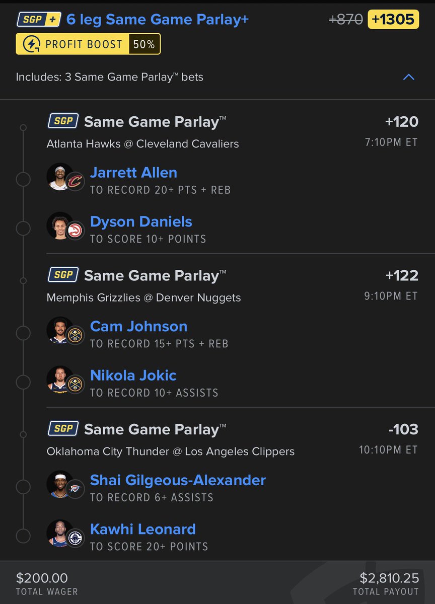 THE PARLAY PLUG🔌 tweet media