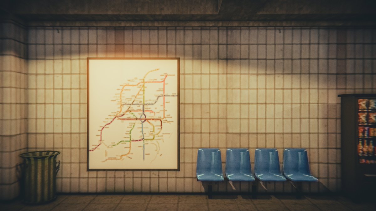 Neomance's tweet image. The Abandoned Station
廃駅

World : Subway Station
Author : Haven Bunny

World URL :
vrchat.com/home/world/wrl…

#VRChat_world紹介 #Neo写真
