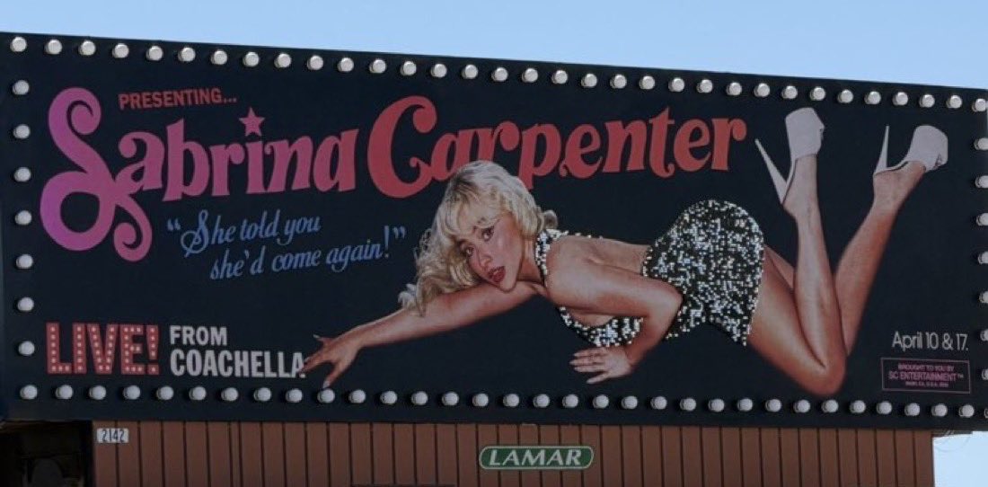 kinotrumpet's tweet photo. Just noticed that Sabrina’s S is styled like 8
What’s the creative thought behind this!? 👀#SC8 #Sabchella @SariCarpenter https://t.co/O5POYqZ2Mj