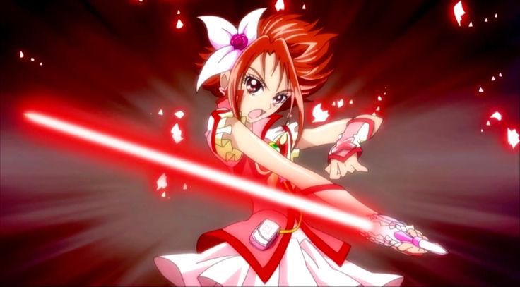 inari_00418's tweet photo. おは剣🗡️
プリキュアといえば剣！？意外と剣のような武器を使うプリキュアがいます！
ドキプリにもキュアソードがいますが手刀で相手を切り裂くタイプで剣は持ってないです！
やはり剣を持っているとカッコ良さが引き立ちますね！
5GoGo!は携帯型アイテムで変身して刀身の細長い発光する剣を使います！ https://t.co/m9bkRyvh4Y