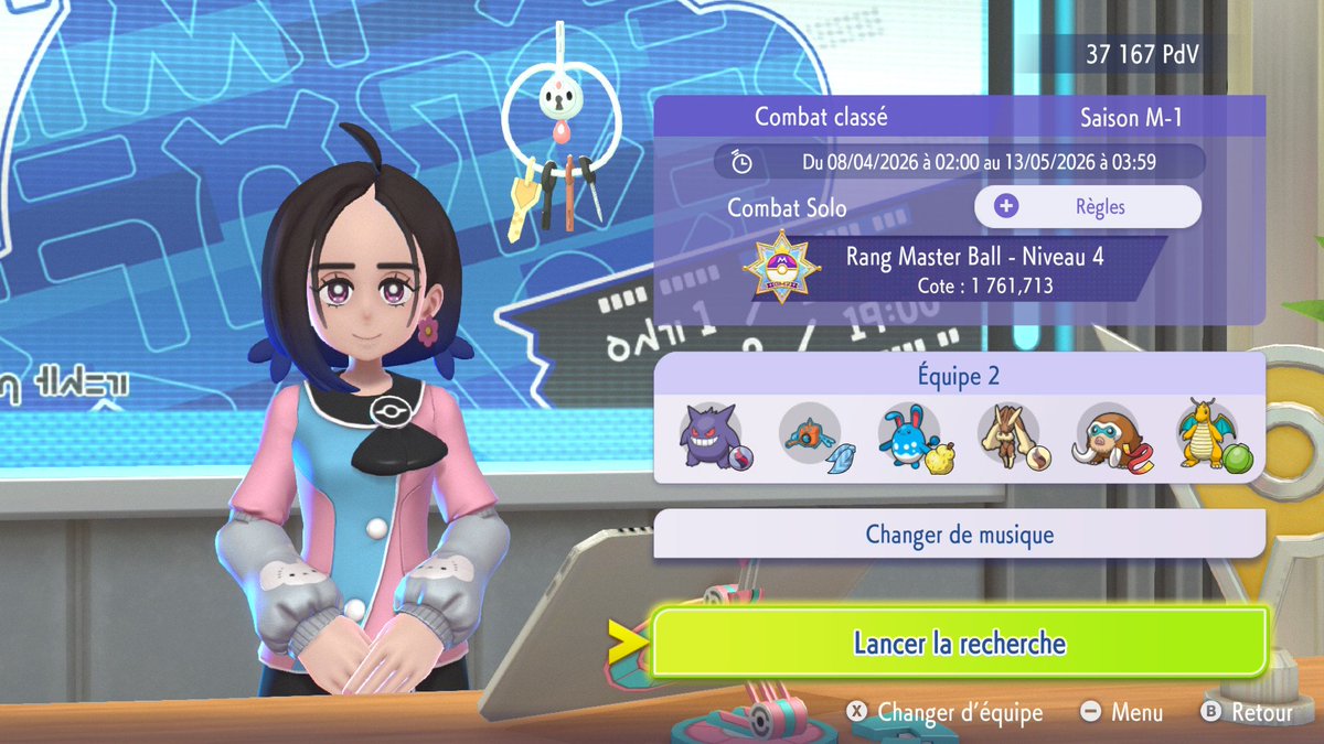 Toadow's tweet photo. Pokemon Champions est en même temps une honte sur beaucoup d'aspects mais d'un autre côté, les matchs peuvent s'enchaîner si rapidement et c'est un plaisir de retrouver les méga évolutions.
Je ne sais pas si je continuerai en BSS demain ou si je me lance sur le ladder VGC, à voir https://t.co/MIl2iPLJdK