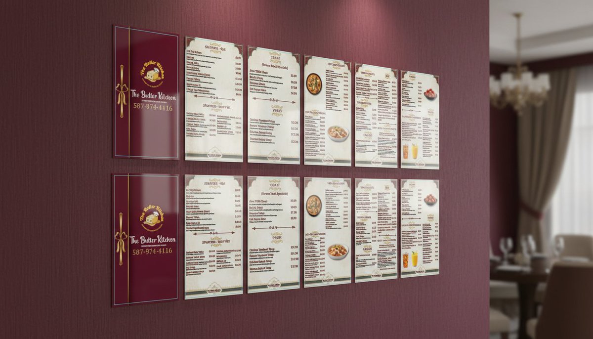 designermahia's tweet image. Luxury restaurant menu design that elevates your brand 🔥
Clean layout, elegant colors, and modern branding for fine dining experience.#restaurantmenudesign #luxurymenu #foodbranding #finedining #menuboard #graphicdesign #brandingdesign #restaurantbranding