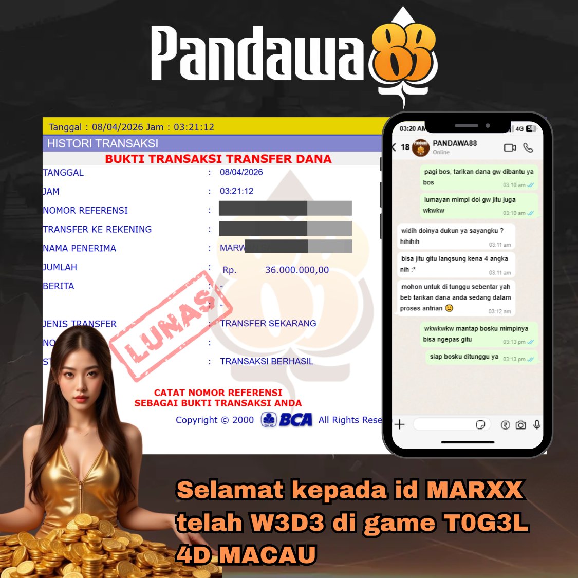 CaffineBean's tweet photo. di kocok pun pasrah kalau jep3
#PANDAWA88

𝐏𝐚𝐬𝐭𝐢 𝐄𝐧𝐚𝐤 : https://t.co/ZGrEklfwcr
𝐑𝐓𝐏 𝐄𝐧𝐚𝐤 : https://t.co/go9pcG3a1B

𝐃𝐢𝐚𝐦, 𝐓𝐞𝐧𝐚𝐧𝐠, 𝐌𝐄𝐍𝐀𝐀𝐍𝐆𝐆.. ✅ https://t.co/rA2RRVUtnb