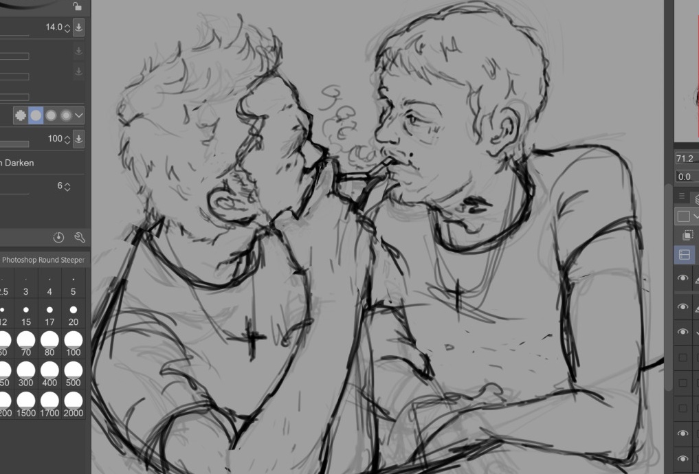 pukethroats's tweet image. #boondocksaints haha. touching tips. haha