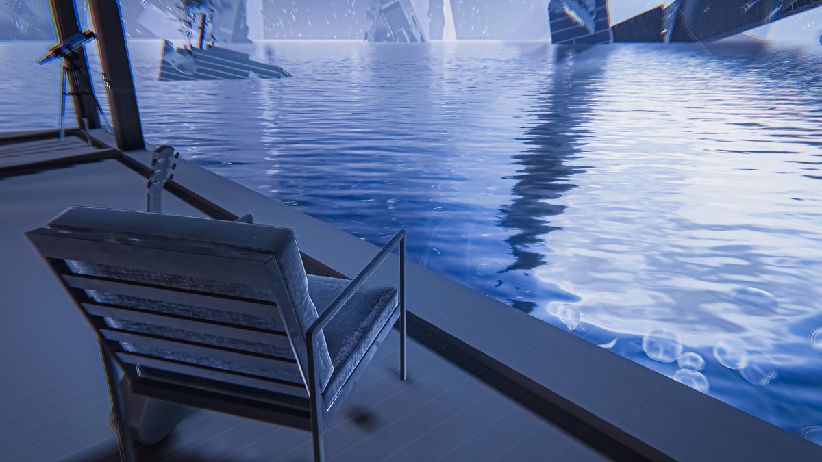 Neomance's tweet image. Rest At The Moonlit Home
月明かりの家での憩い

World : 骸と皓月
Author : こいぬ！！！

World URL :
vrchat.com/home/world/wrl…

#VRChat_world紹介 #Neo写真