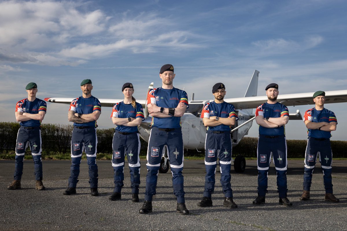 RNParaDisplay's tweet photo. @RNParaDisplay Team 2026! Team members (new and old) have been participating in Exercise FIRST ARENA 26 - their pre-season work up training! We are ready to display to the public starting in a few weeks! https://t.co/2PfrdkQZWX