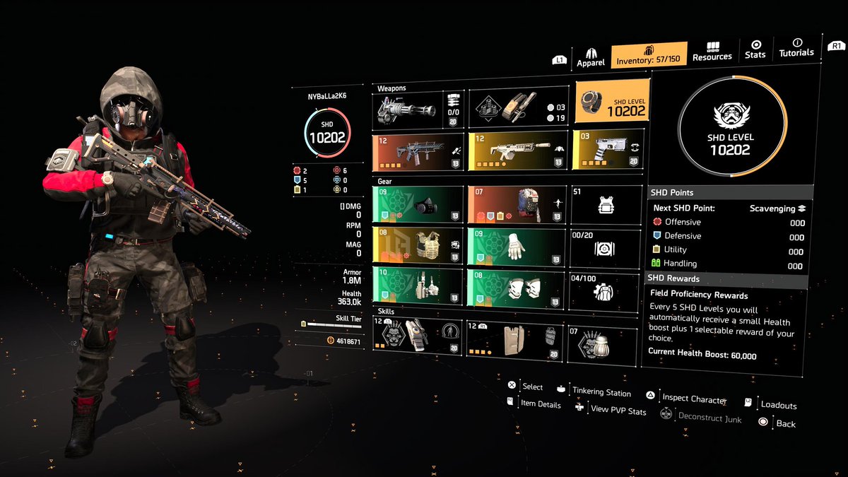 CasaBlanco87's tweet photo. I can't believe I am rockin all this #BTSU drip, but DAMN I look good! @BLACK_TVSK I even got the specialization skins! It's still #FkBlkTsk!
#CasaBlancoENT
#TheDivision2
#iAmBlackTusk https://t.co/iIXcMaT3rA