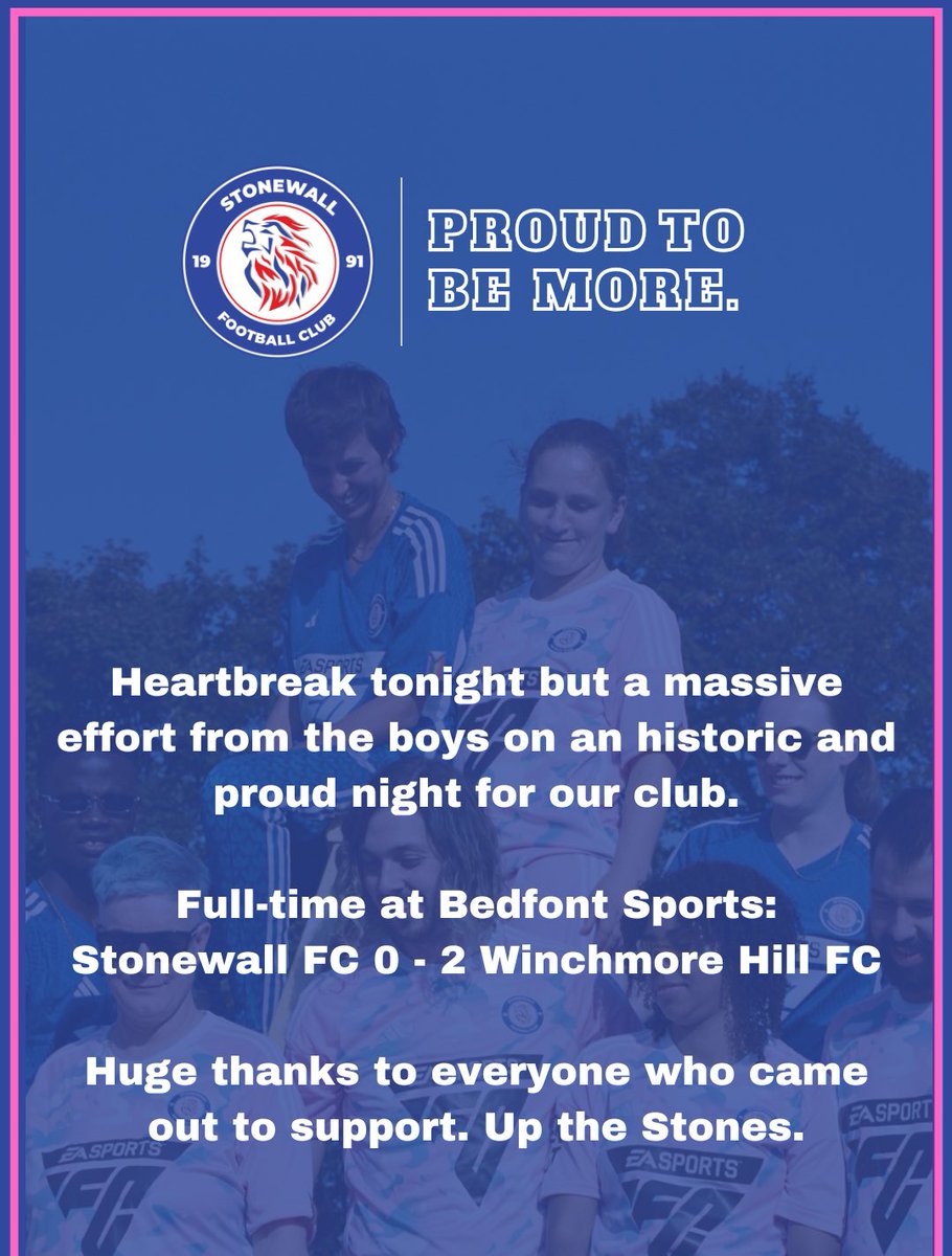 Stonewall FC tweet media