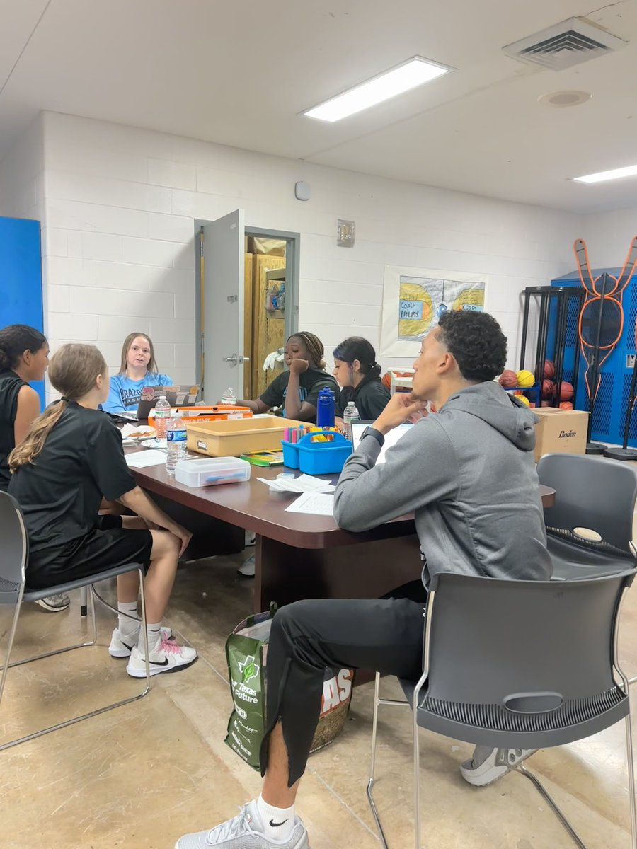 ladybuchoops's tweet photo. You want LEADERS? You have to lead them to become good LEADERS. Show them how to hold their teammates accountable when it is hard. 

*Great job Coach Helms leading our Captain Leadership! 🏴‍☠️🩵 https://t.co/FGKNkPy8Bv
