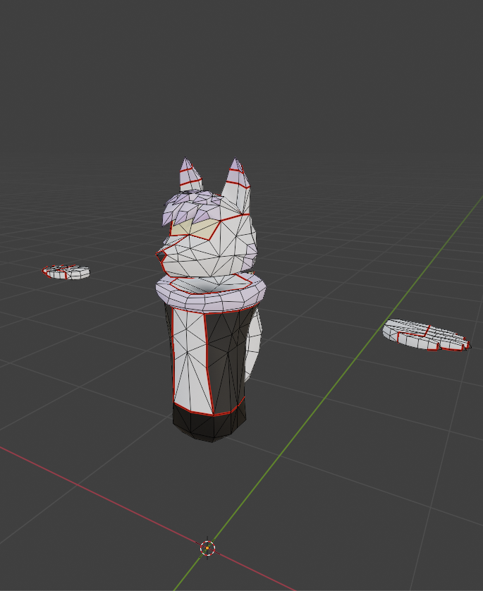SFD_ShadowFox's tweet photo. I made a (totally not Rec Room) low-poly version of my avatar for testing assets and public use, here's how it turned out: https://t.co/9YBDmxjNVr