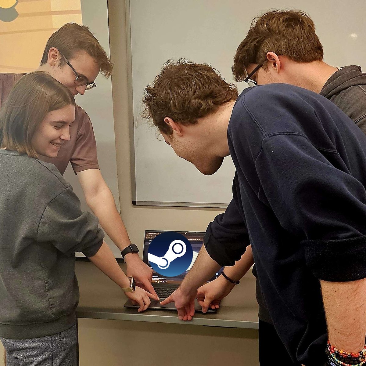 CamCom_'s tweet photo. released my first game on steam today after working on it for a year! thanks to my great team and playtesters for making it happen ❤️ https://t.co/RlAzI8UtwQ