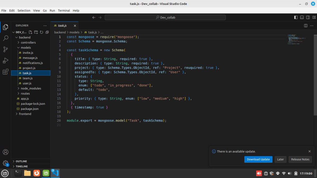 dev_tocho's tweet image. Day 3 of 30 🚀

 Focused on backend structure on dev_collab project.
Designed my core models: Users, Projects, notifications, Collaboration (team members), Invitations, Messages (chat), and Tasks.

We keep going 💪
#buildinpublic #webdeveloper #softwareengineer
@eng_network_gb
