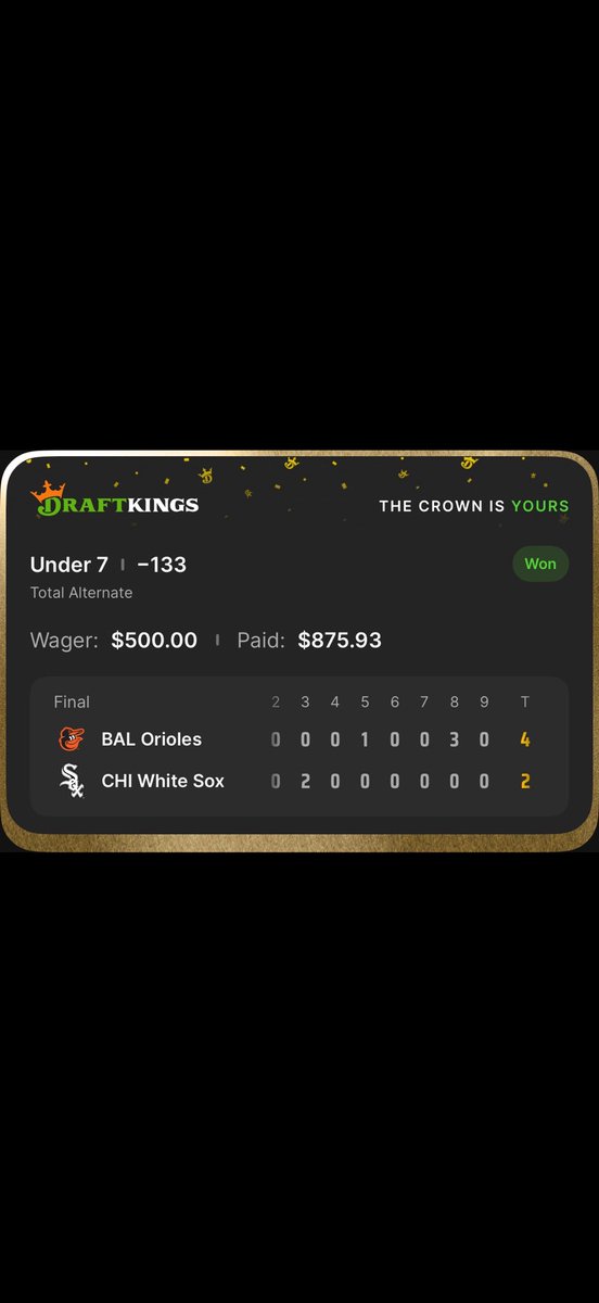 TheChurchBets's tweet photo. ✅1u Straight Bets✅

1500+ Members📈

🚨🚨🚨      💎 💎 💎      🚨🚨🚨
We PROFITED over ‼️80 UNITS‼️ in just the FIRST HALF of the MLB season last year🔥🔥🔥

8-0 POD RUN🔥
+7.8u🔥
FREE POD in discord 🆓

MLB is so EASY 🚀🚀🚀

🔒
NFL
NCAAF
NBA 
NCAAB
MLB
NHL
UFC 
Tennis https://t.co/AcfOU0Twzo