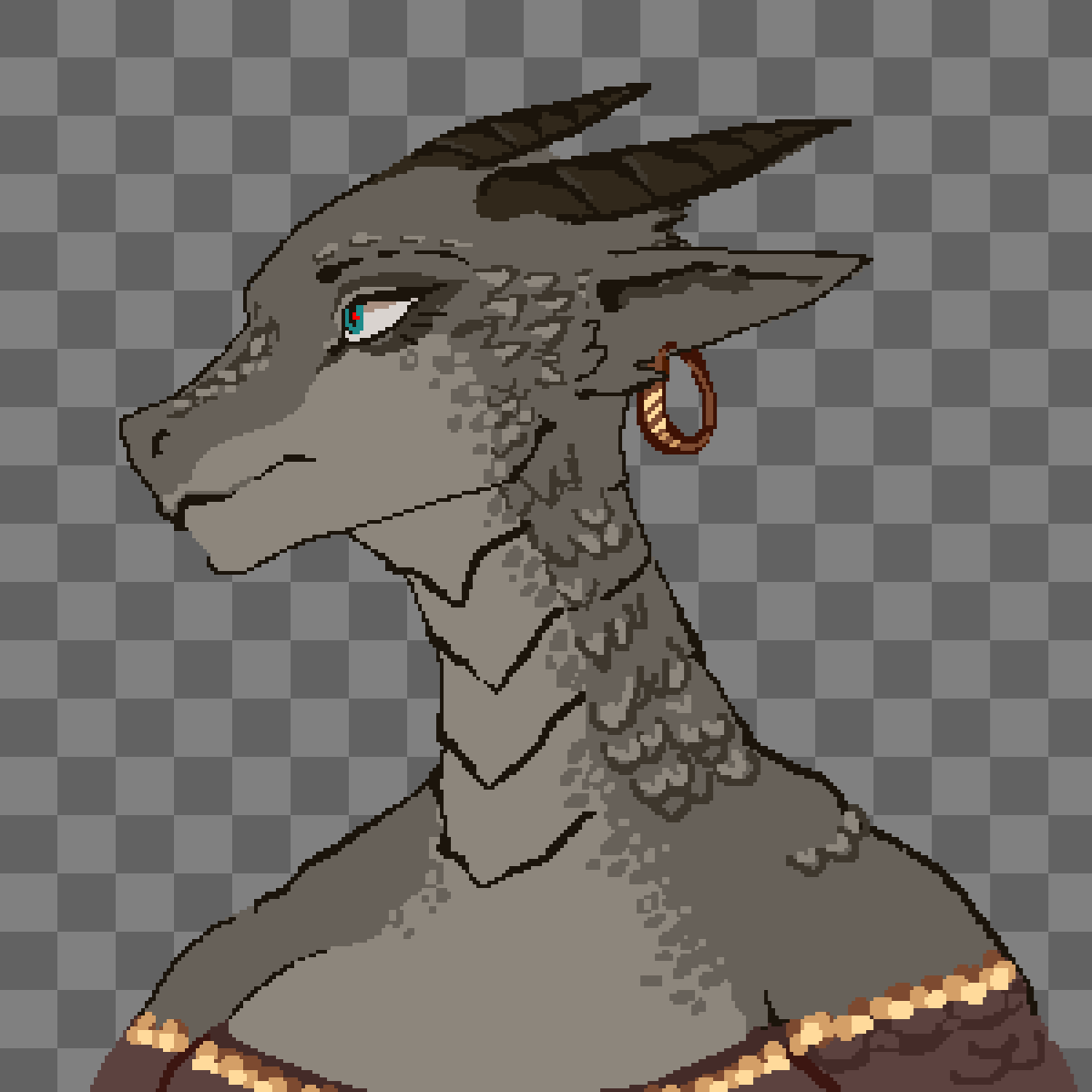 yanapixel_'s tweet photo. argonian bard
#pixelart #ドット絵 #skyrim https://t.co/GqUiOPJ8QE