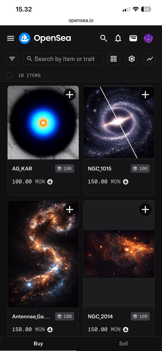 ALIENT315's tweet photo. All 8K cinematic mods of real telescope FITS data.

Prices 100–250 MON. 10,000 total on Monad.  
52 owners already.

First sales dropping any minute.

Full collection (sorted by price):  
https://t.co/JiNmVSABd0

#AlienTechnology #MonadNFT #SpaceObjects https://t.co/22O2LpVqvG