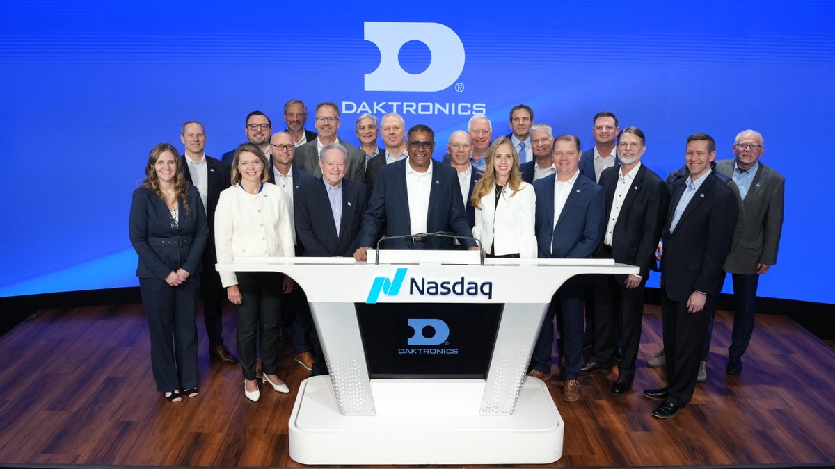 Daktronics tweet media