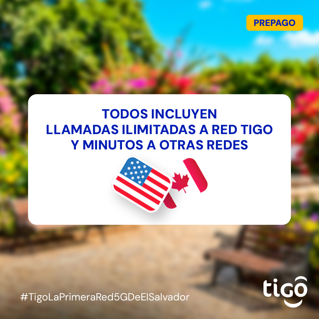 TigoElSalvador's tweet photo. Todo lo que te gusta sin parar con los nuevos Paquetigos Gigas TOTALMENTE Ilimitados. 📢😉

Chateá, navegá, llamá ¡y seguí sin límites!🤩
Comprá ya en tu punto de venta más cercano o desde Mi Tigo App. 📍 https://t.co/TroYKqHggz