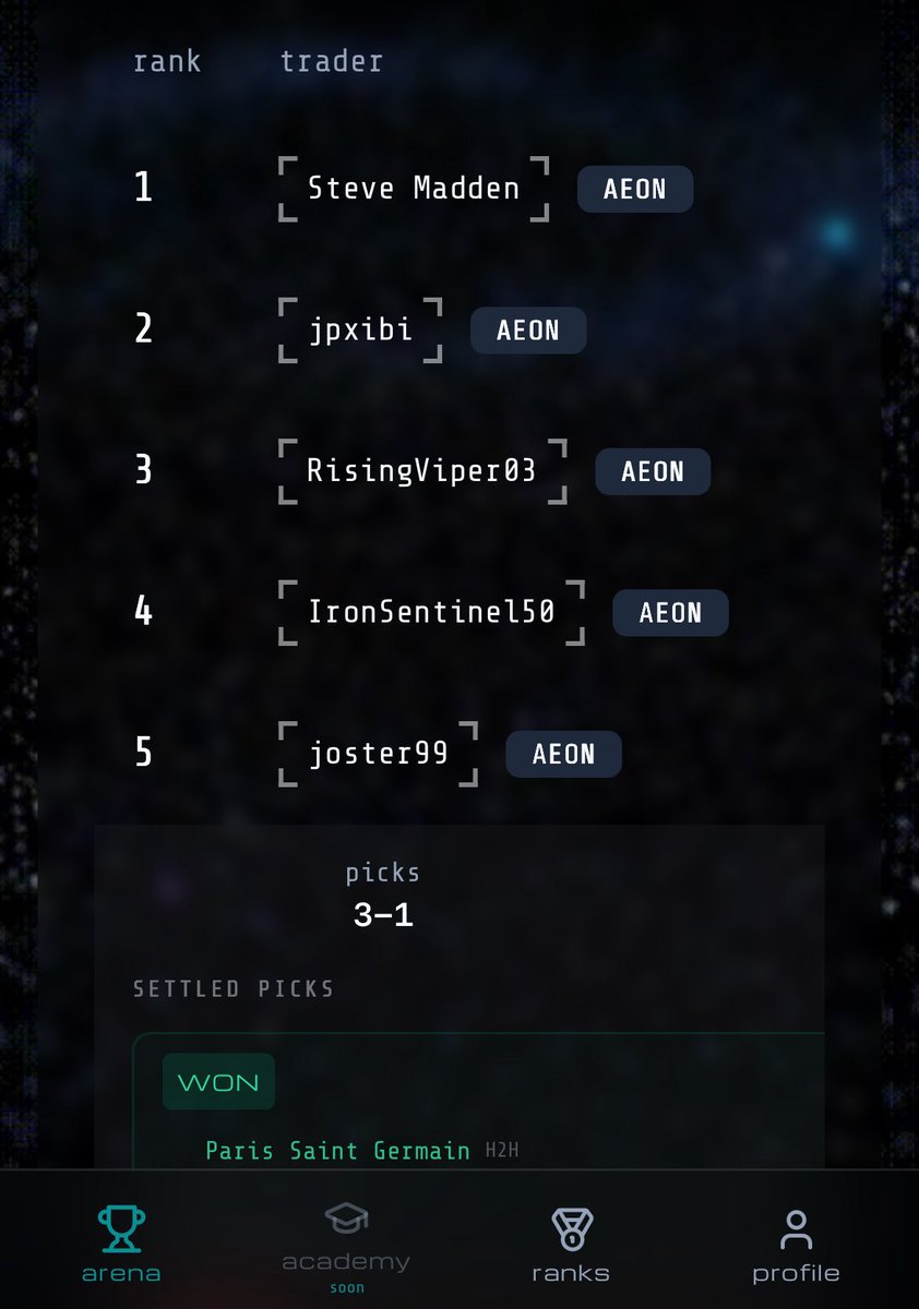 Aeon Arena tweet media