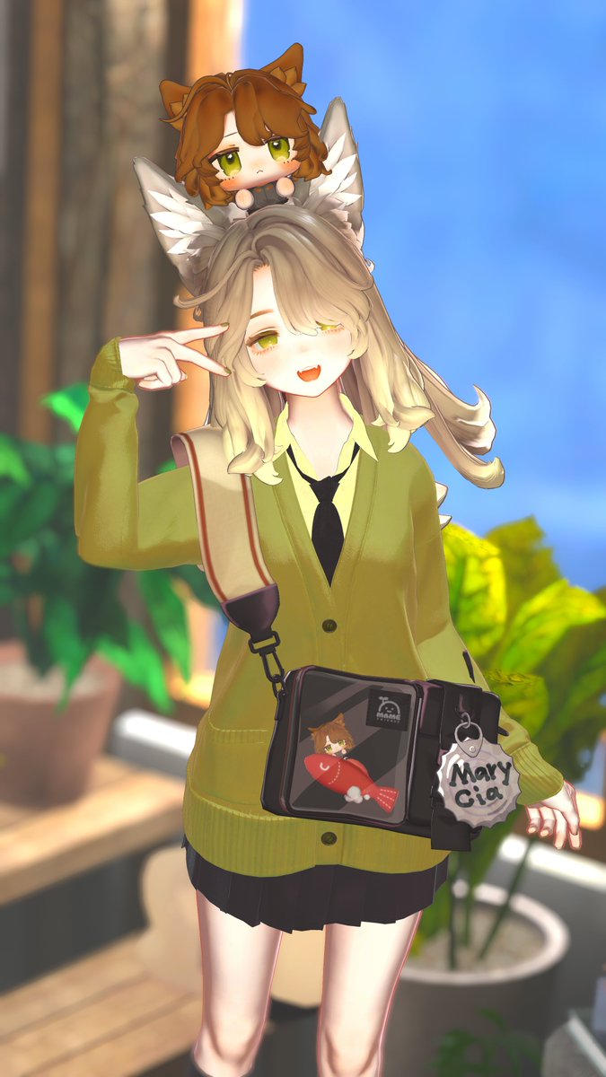 puniama_vrc's tweet image. おはようございます！
ニューきぷしあでいぇい
マリシアぬいがめっちゃカワイイぜ……！

#Marycia3D #PSU