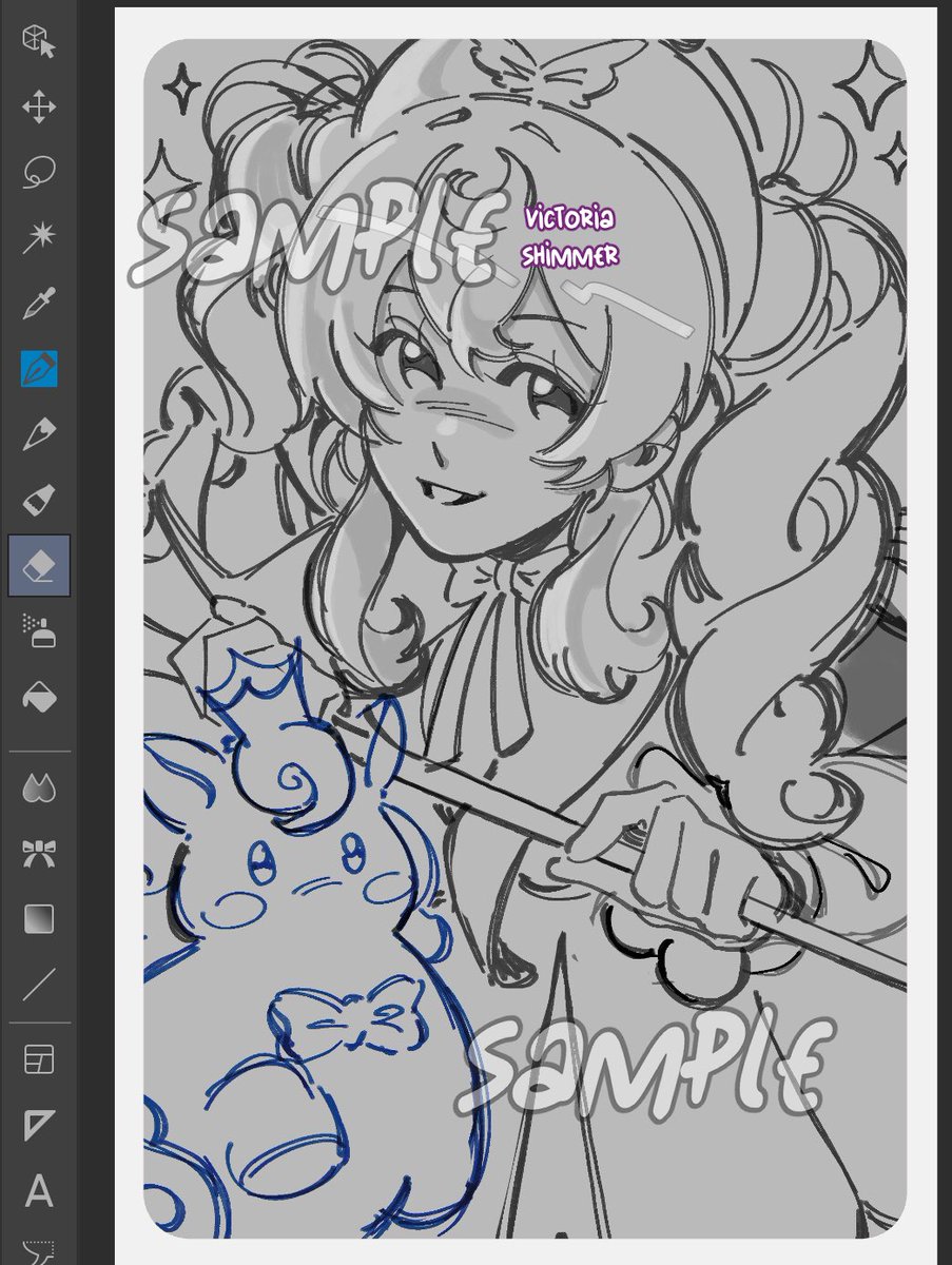 vick_shimmer's tweet image. Amphoreus photocard wips 🙌💖

#HonkaiStarRail #Phainon #Evernight #Castorice #Hyecine
