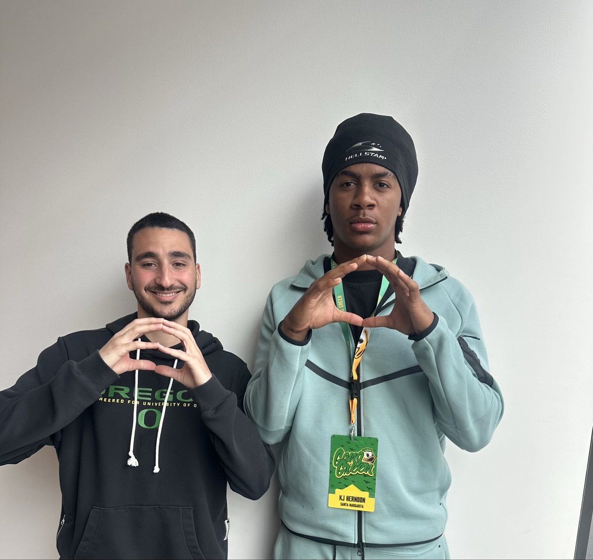 WOW! Being a six year old football player visiting The University of Oregon for the first time and promising myself that one day I would come and play for this school I can proudly say the I have received my 8th division one offer from the University of Oregon!