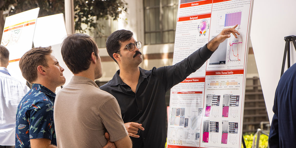 USCViterbi's tweet photo. What's next in chemical engineering and materials science? Check out the student ideas which grabbed everyone's attention at the Mork Annual Showcase &amp; Symposium https://t.co/5pqGeVtxRF https://t.co/1OtZSp5GD1