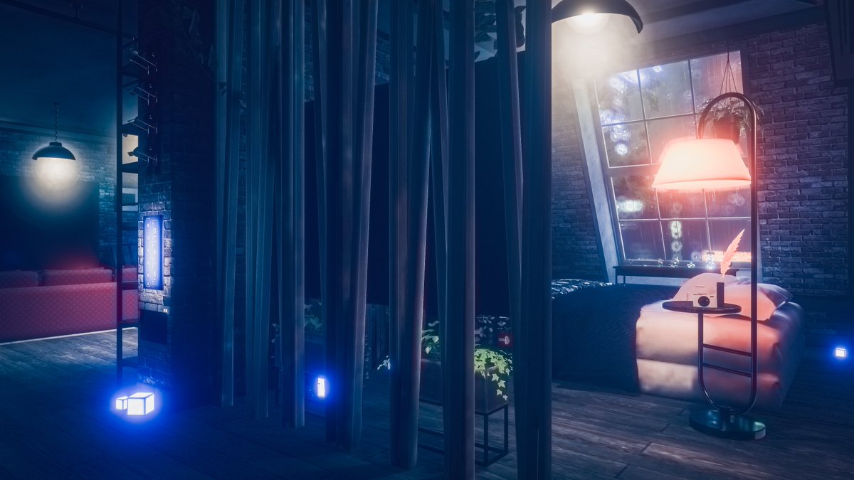 Neomance's tweet image. Rest And Sleep In The Night City Apartment
夜の街のアパートでの休息と睡眠

World : Noctilux
Author : _you5248

World URL :
vrchat.com/home/world/wrl…

#VRChat_world紹介 #Neo写真