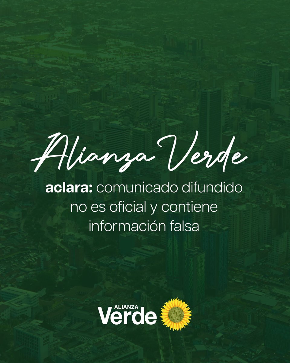 Partido Alianza Verde 🌻 tweet media