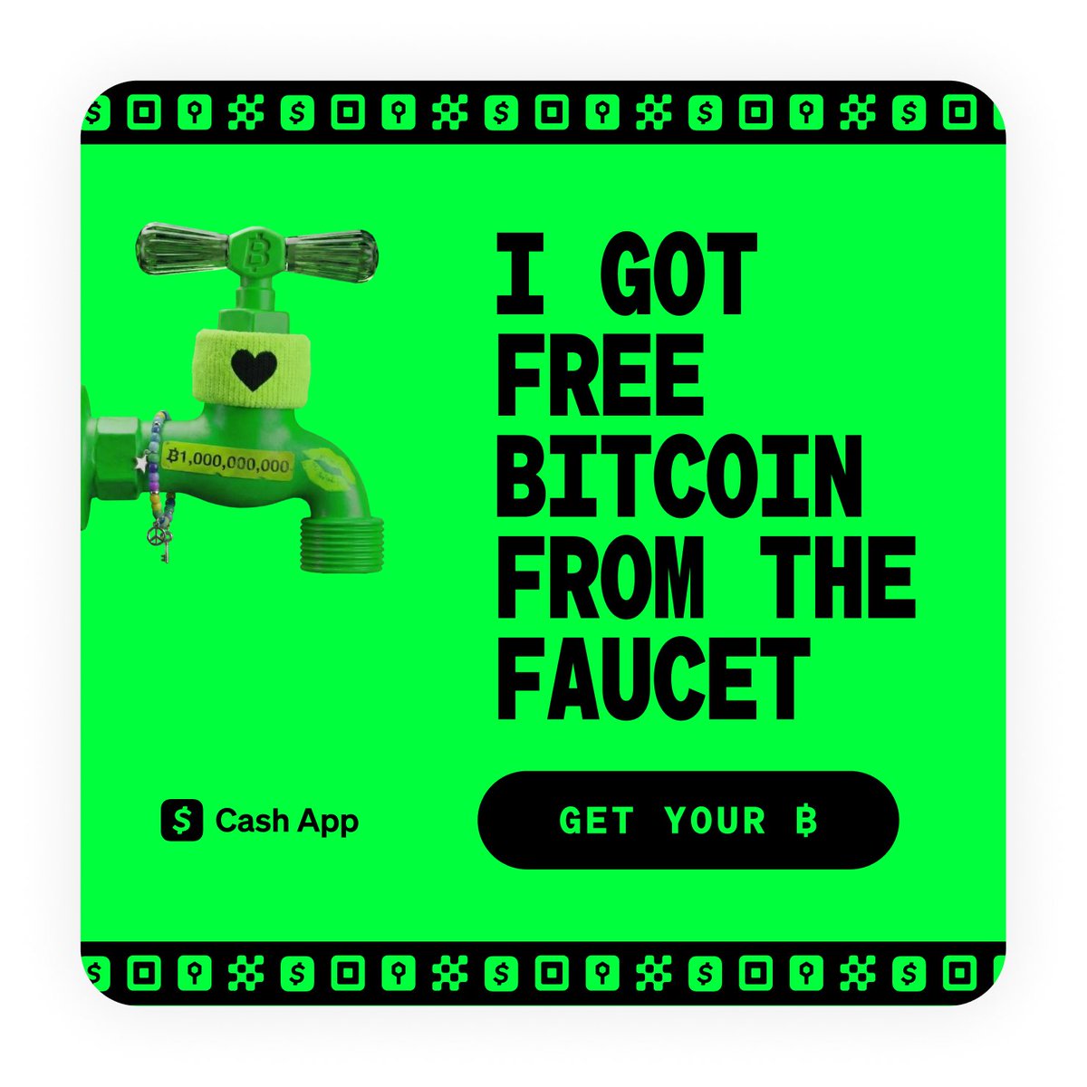 I got free bitcoin from the faucet