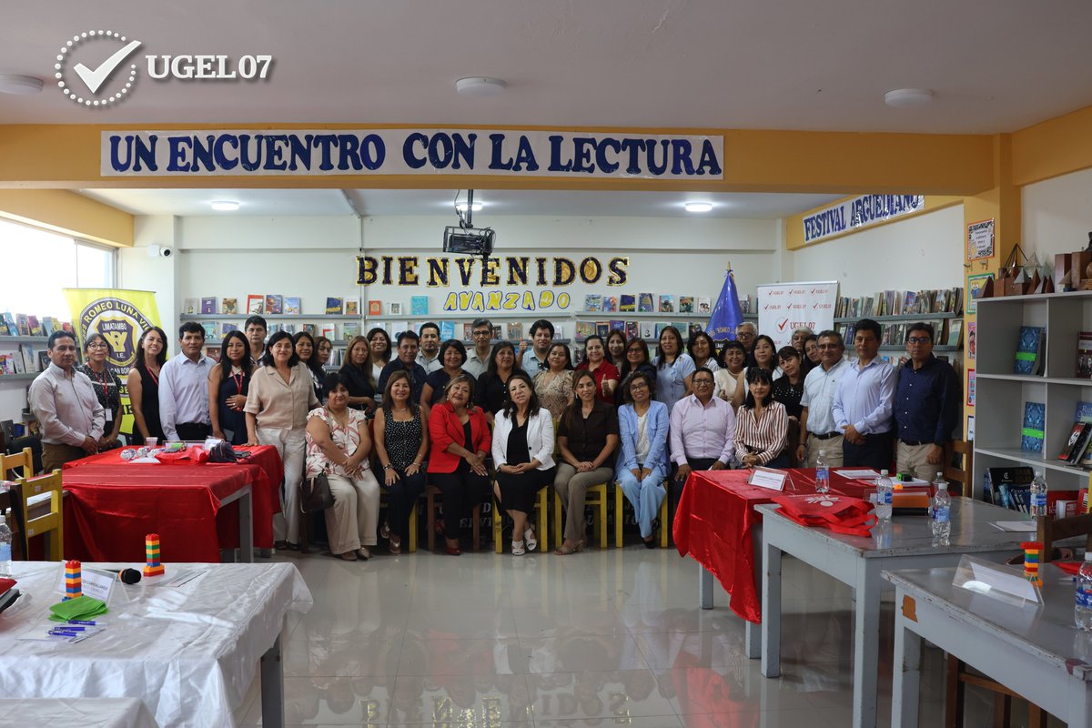 #NotaDePrensa

📚✨ Fortaleciendo el trabajo en red por la educación

La UGEL 07 realizó la reunión del Directorio de Redes Educativas en la I.E. 7089 Romeo Luna Victoria (Surquillo), con participación activa de directivos.