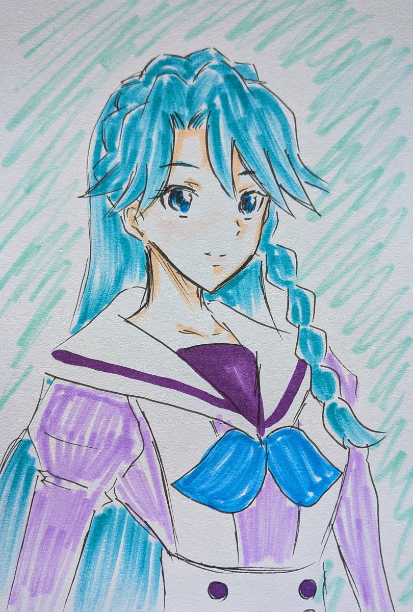 「#ゴープリ10周年なので海藤みなみさん3733枚描いてお祝い (1606.160」|沖庵のイラスト