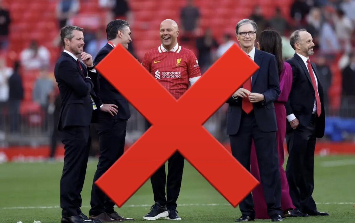 LiverpoolActuFR's tweet photo. @LFC #SlotOUT โ #SlotOUTNOW
#HughesOUT โ #HughesOUTNOW
#EdwardsOUT โ #EdwardsOUTNOW
#FSGOUT #FSGOUT #FSGOUT
โโโ
#FSGOUTNOW #FSGOUTNOW https://t.co/9QHVFB1PEu