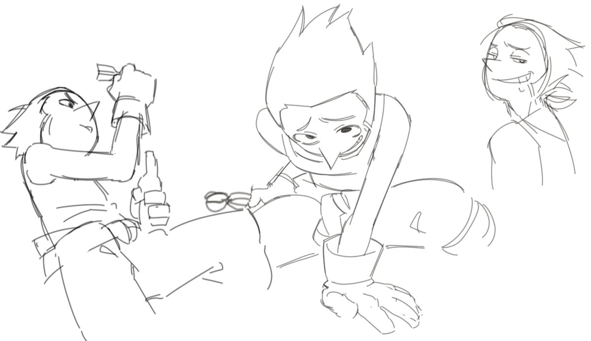 raccootic's tweet image. Random spamton doodles cause I have to sleep #spamton #deltarune