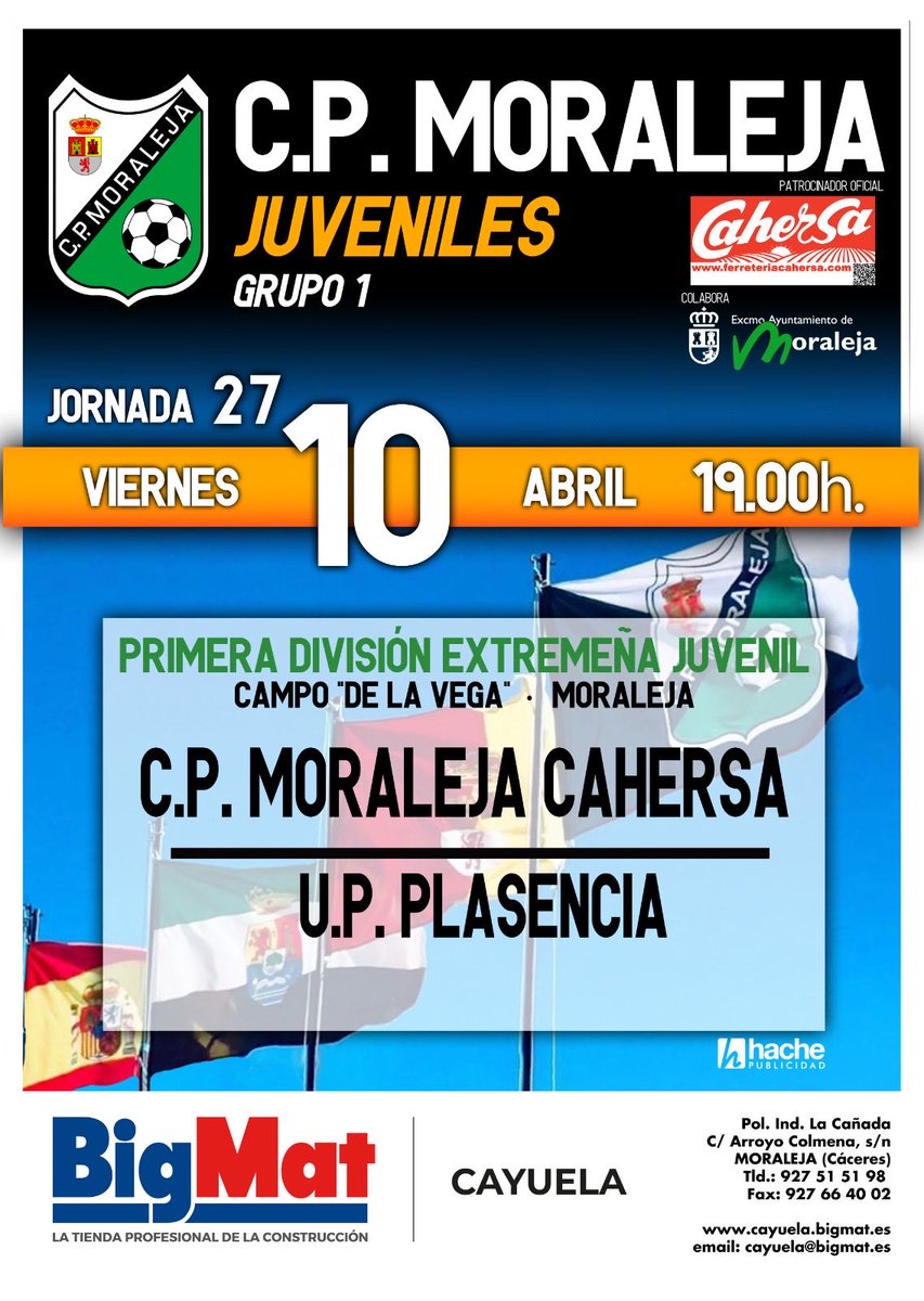 CP MORALEJA CAHERSA tweet media