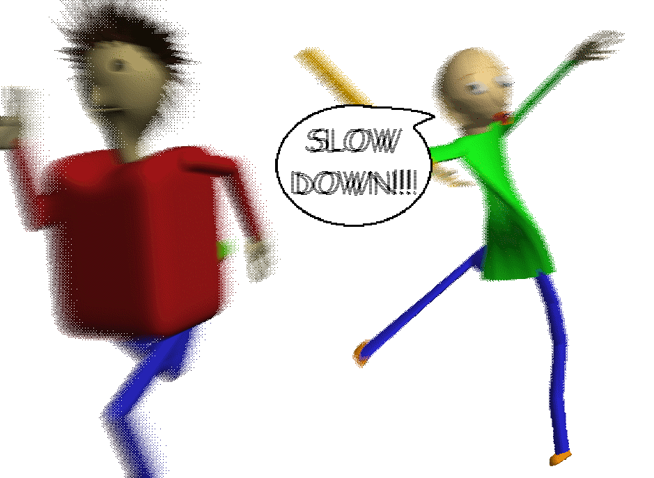 Random Baldi Renders Every OTHER Hour tweet media