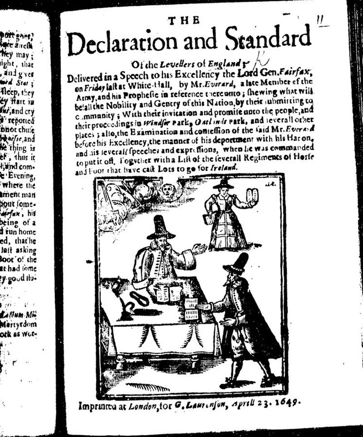 jdmccafferty's tweet image. 8 Apr 1649: William Everard Digger &amp;amp; 4 others from #Cobham go to St George's Hill #Surrey and dig, sowing 'parsenipps &amp;amp; carretts &amp;amp; beanes' #otd (eebo)