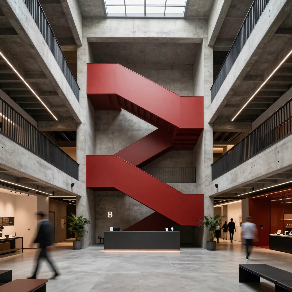 aa_bolu's tweet photo. DAY 8

Circulation can sometimes define Architecture 

#Architecture #ArchViz #Circulation #SpatialDesign #ArchitecturalConcept #ModernArchitecture #Brutalism #StaircaseDesign #InteriorArchitecture #DesignThinking #FormAndFunction #ArchitectureLovers #ArchInspiration https://t.co/gYWmEPGJdS
