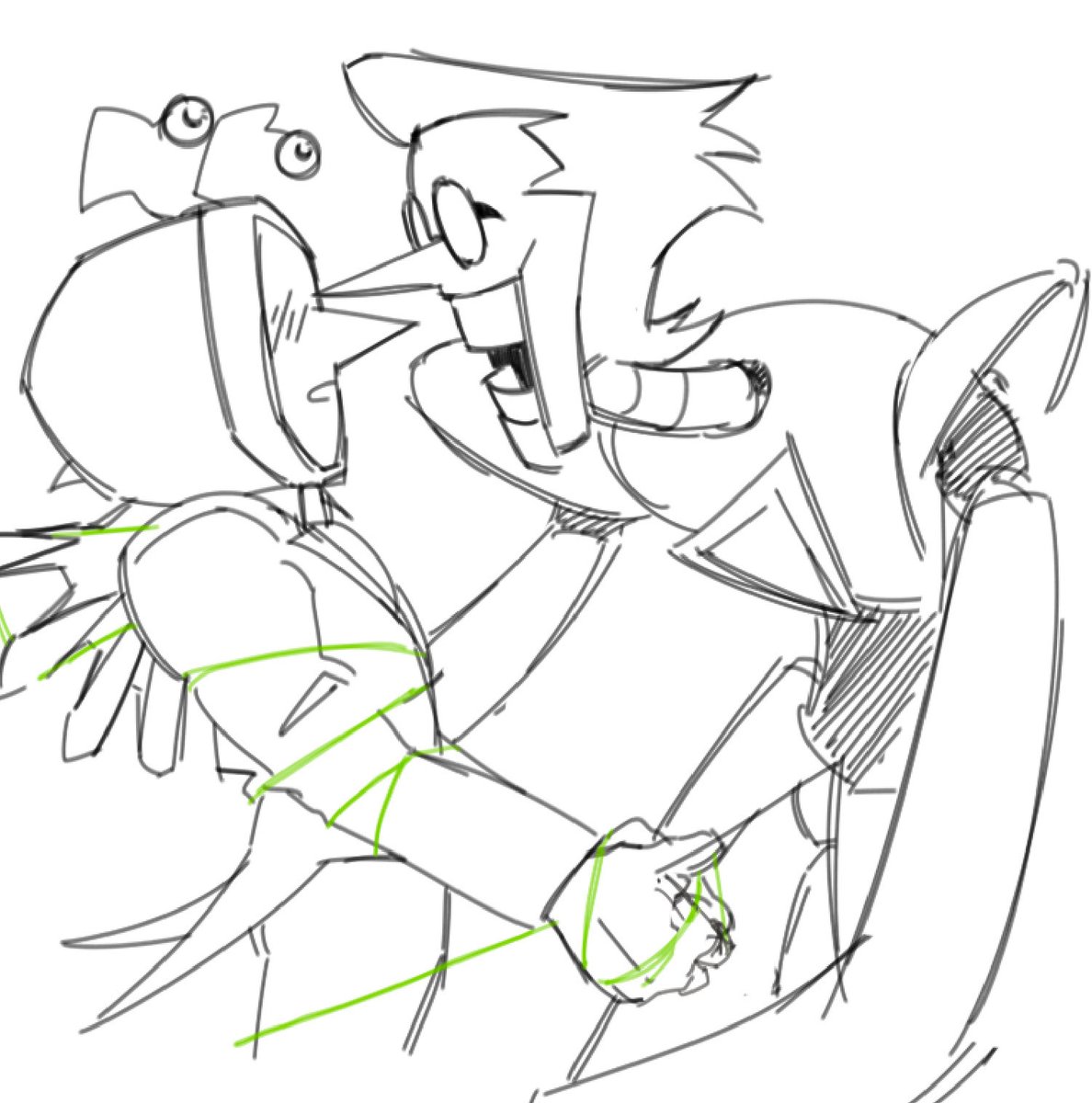 raccootic's tweet image. Also neo spamton practice thing? #spamneo #spamton #spamtenna #tenna