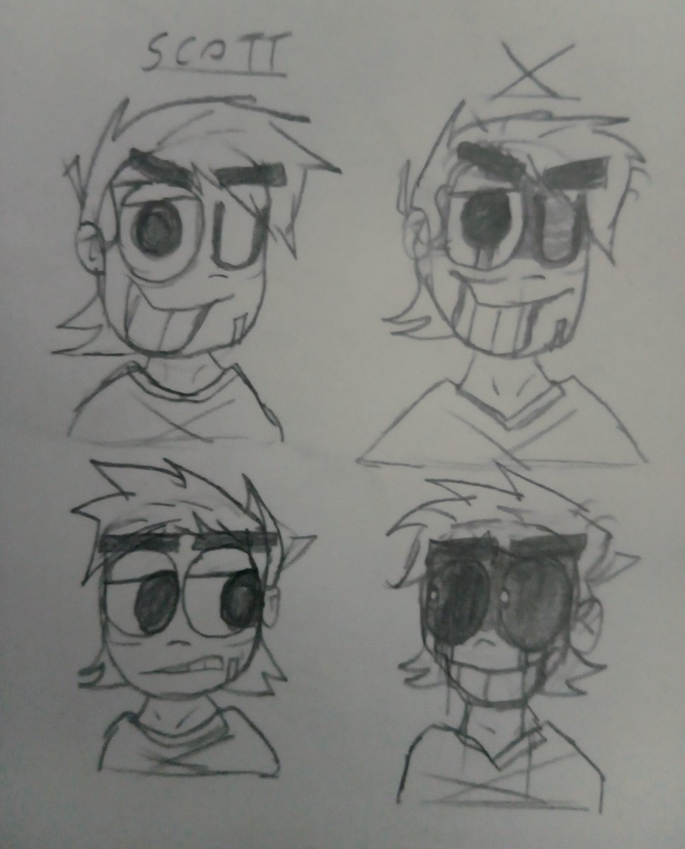 MY5T_GEARX's tweet photo. Some drawings of that stupid X I did today at school in Scott Pilgrim... 
#scottpilgrim #glaghorsesimulator50billion
#exeoc #execommunity #foryou https://t.co/y0J8RfcR85