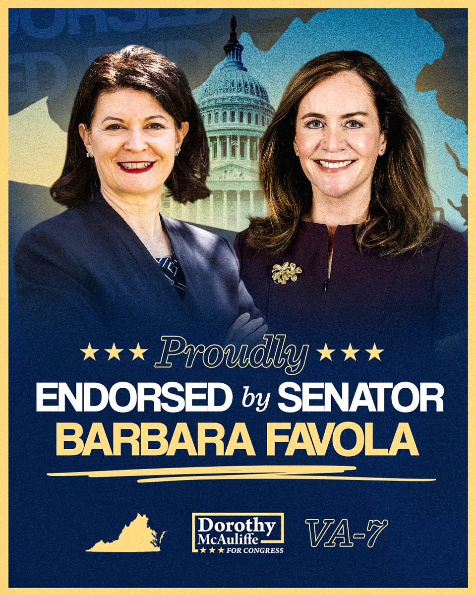 Dorothy McAuliffe tweet media