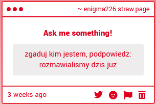 Enigma || SAW GHOST 10/05 || tweet media