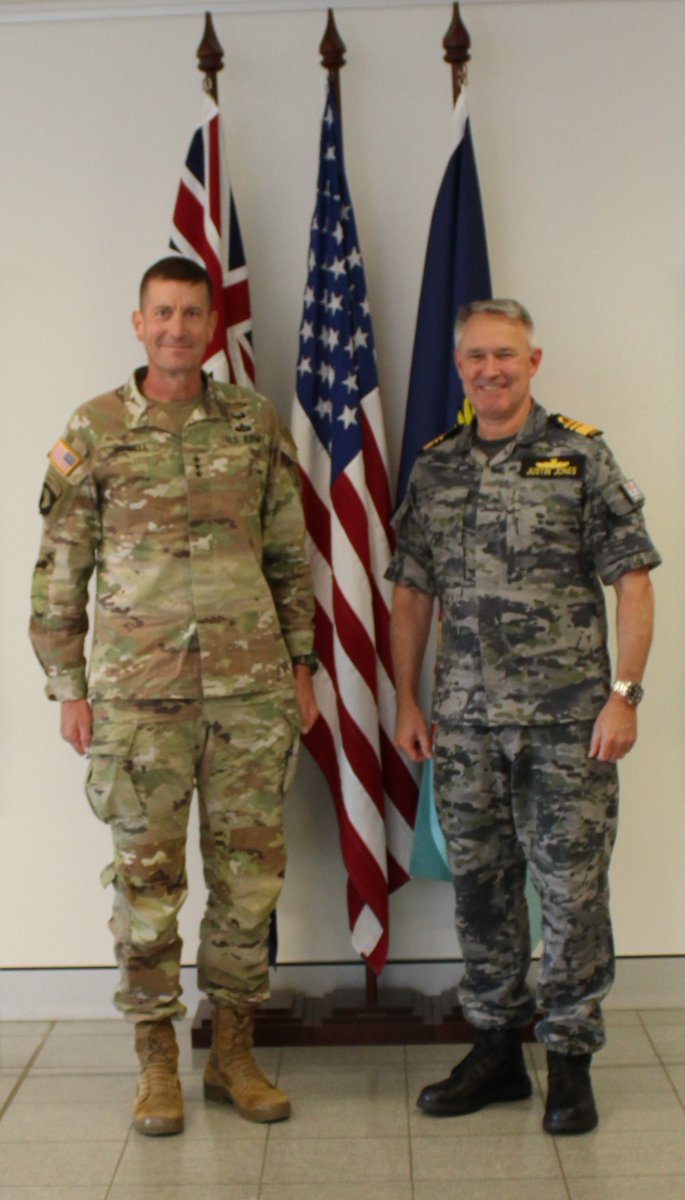 USARPAC's tweet image. USARPAC Deputy CG Lt. Gen. J.B. Vowell visited Canberra (Apr 7–9, 2026) to reaffirm the enduring U.S.–Australia partnership during engagements at HQ Joint Operations Command with Vice Adm. Justin Jones.

#StrongerTogether #Army #Military #Australia #FreeAndOpenIndoPacific