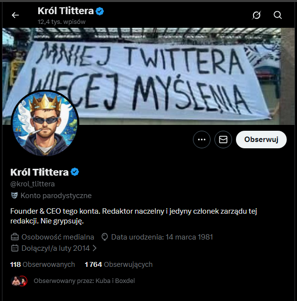 naczelny997's tweet photo. krolu internetu czy tam tlitera jak wolisz kondoniarzu, laczysz chlopaka z jakims wypadkiem, z ktorym nie ma on nic wspolnego, to tak jakbys mial odpowiadac za kazdego swojego kolege, ktory popelnil przestepstwo smierdzielu jebany 1/2 @krol_tlittera https://t.co/WcOV3nxdkJ