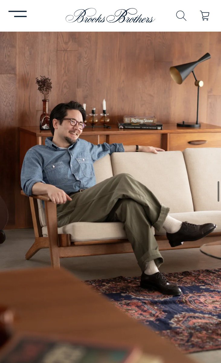 same_source's tweet photo. ブルックスの新しいMade in USAコレクション個人的にメチャァ刺さった
特にセイジマッカーシー氏が着用してるシャンブレーシャツとベイカーパンツ、そのまま欲しい https://t.co/Mi61GitHjJ