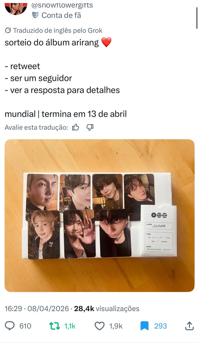 lizzy. VAI VER O BTS ! tweet media